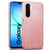 Glitzer Handyhülle aus TPU für Samsung Galaxy A17 5G in Rosegold