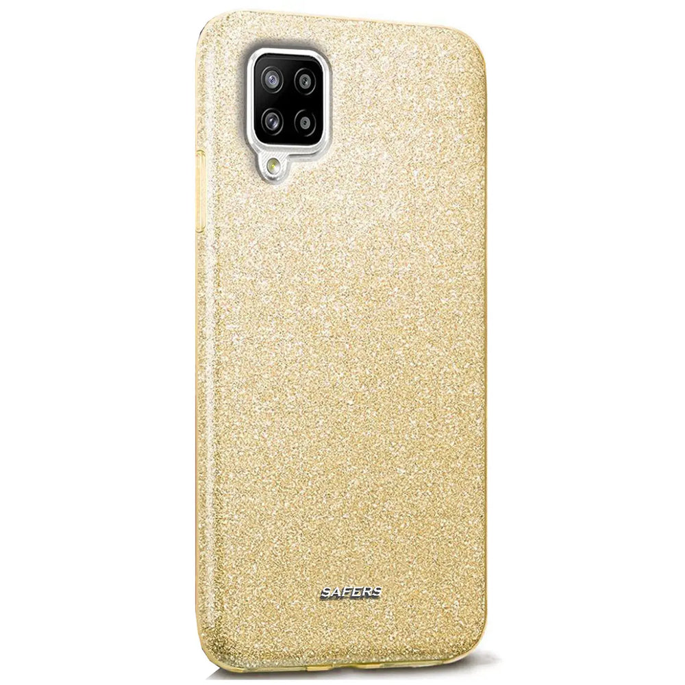 Glitzer Handyhülle aus TPU für Samsung Galaxy A22 4G / M32 / M22 in Gold