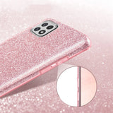 Glitzer Handyhülle aus TPU für Samsung Galaxy A22 5G in Rosegold