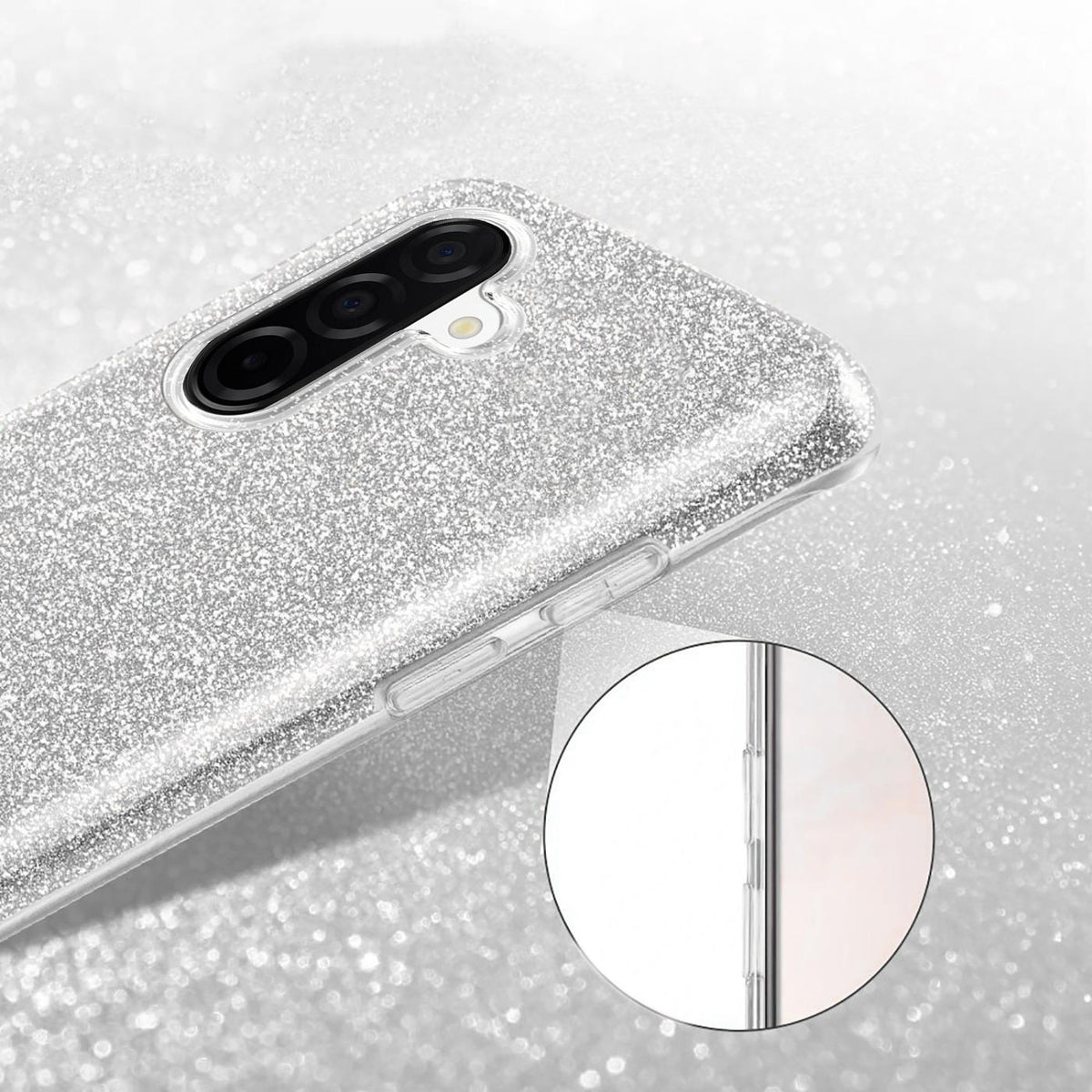 Samsung Galaxy A27 5G - Glitzer TPU Hülle