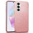 Glitzer Handyhülle aus TPU für Samsung Galaxy A55 5G in Rosegold