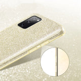Glitzer Handyhülle aus TPU für Samsung Galaxy A72 in Gold