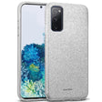 Glitzer Handyhülle aus TPU für Samsung Galaxy S20 FE in Silber