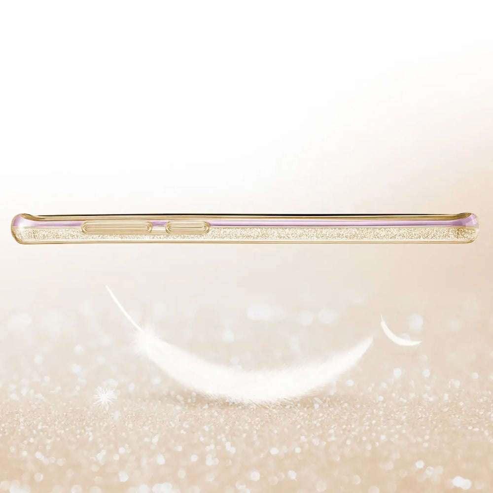 Glitzer Handyhülle aus TPU für Samsung Galaxy S20 Ultra in Gold