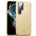 Glitzer Handyhülle aus TPU für Samsung Galaxy S22 Ultra in Gold