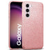Glitzer Handyhülle aus TPU für Samsung Galaxy S23 in Rosegold