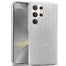 Glitzer Handyhülle aus TPU für Samsung Galaxy S23 Ultra in Silber
