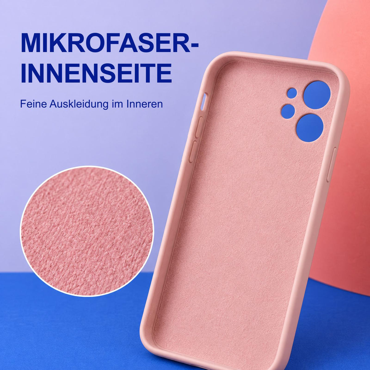 iPhone 11 - Silikon Hülle Soft-Touch Altrosa