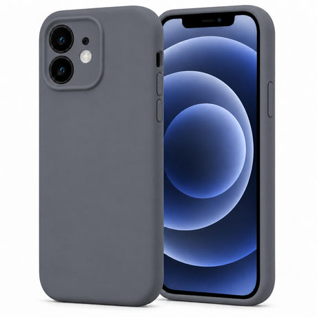 iPhone 11 - Silikon Hülle Soft-Touch Anthrazit