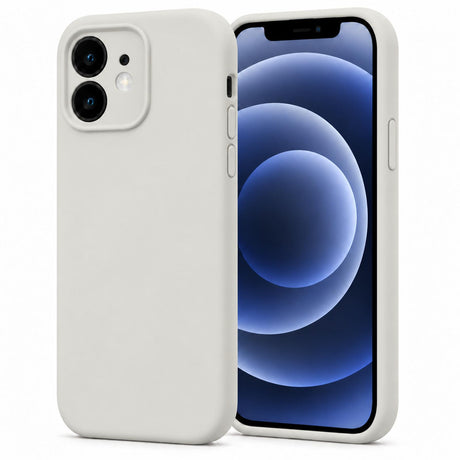 iPhone 11 - Silikon Hülle Soft-Touch Antikweiß