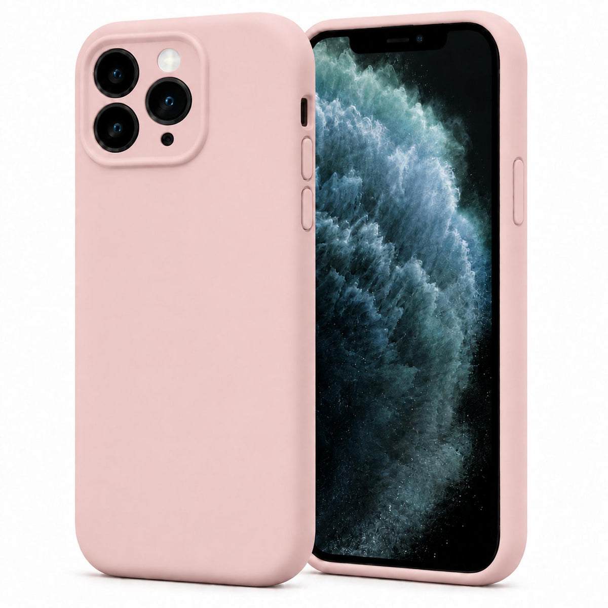 iPhone 11 Pro Max - Silikon Hülle Soft-Touch Altrosa