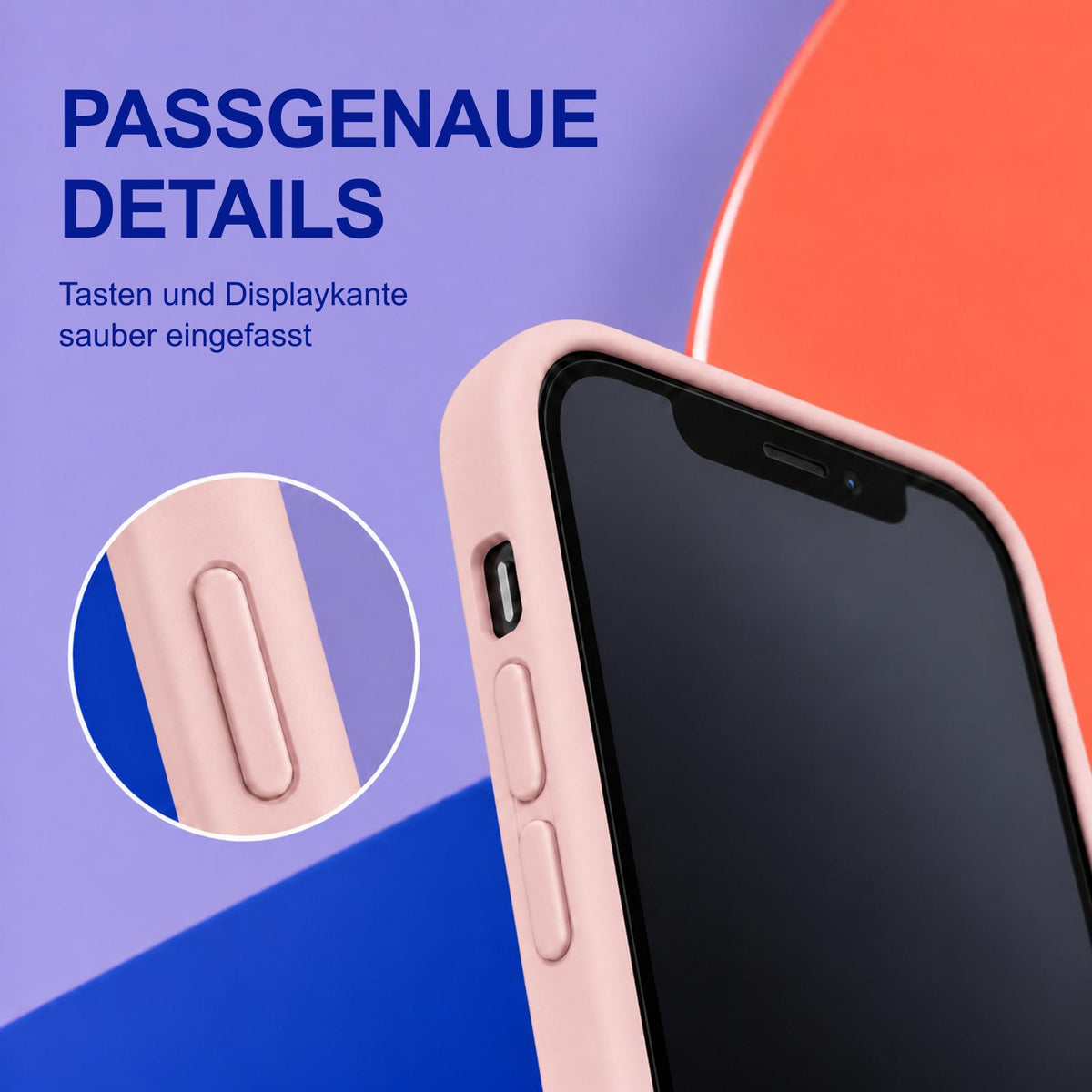 iPhone 11 Pro Max - Silikon Hülle Soft-Touch Altrosa