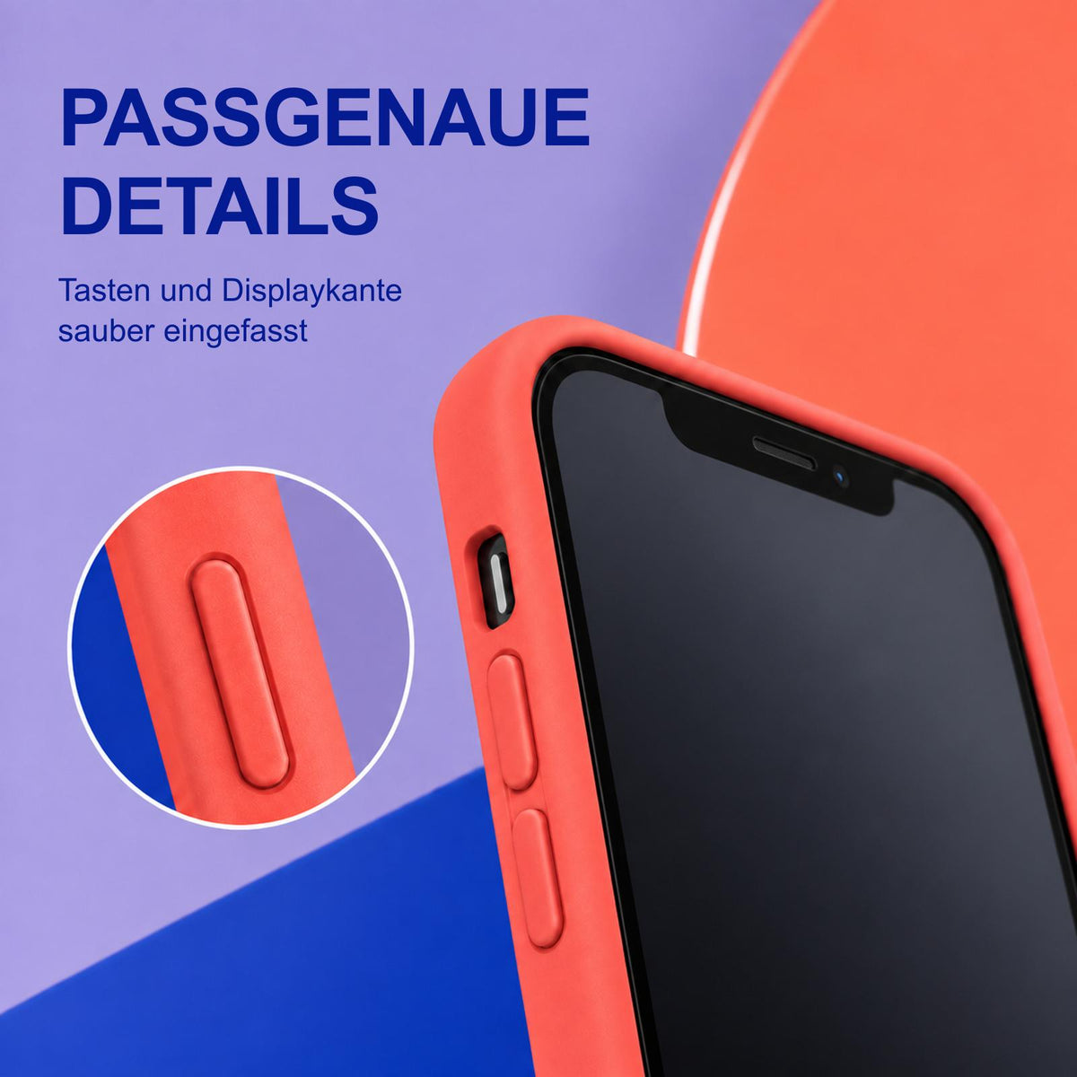 iPhone 11 Pro Max - Silikon Hülle Soft-Touch Rot