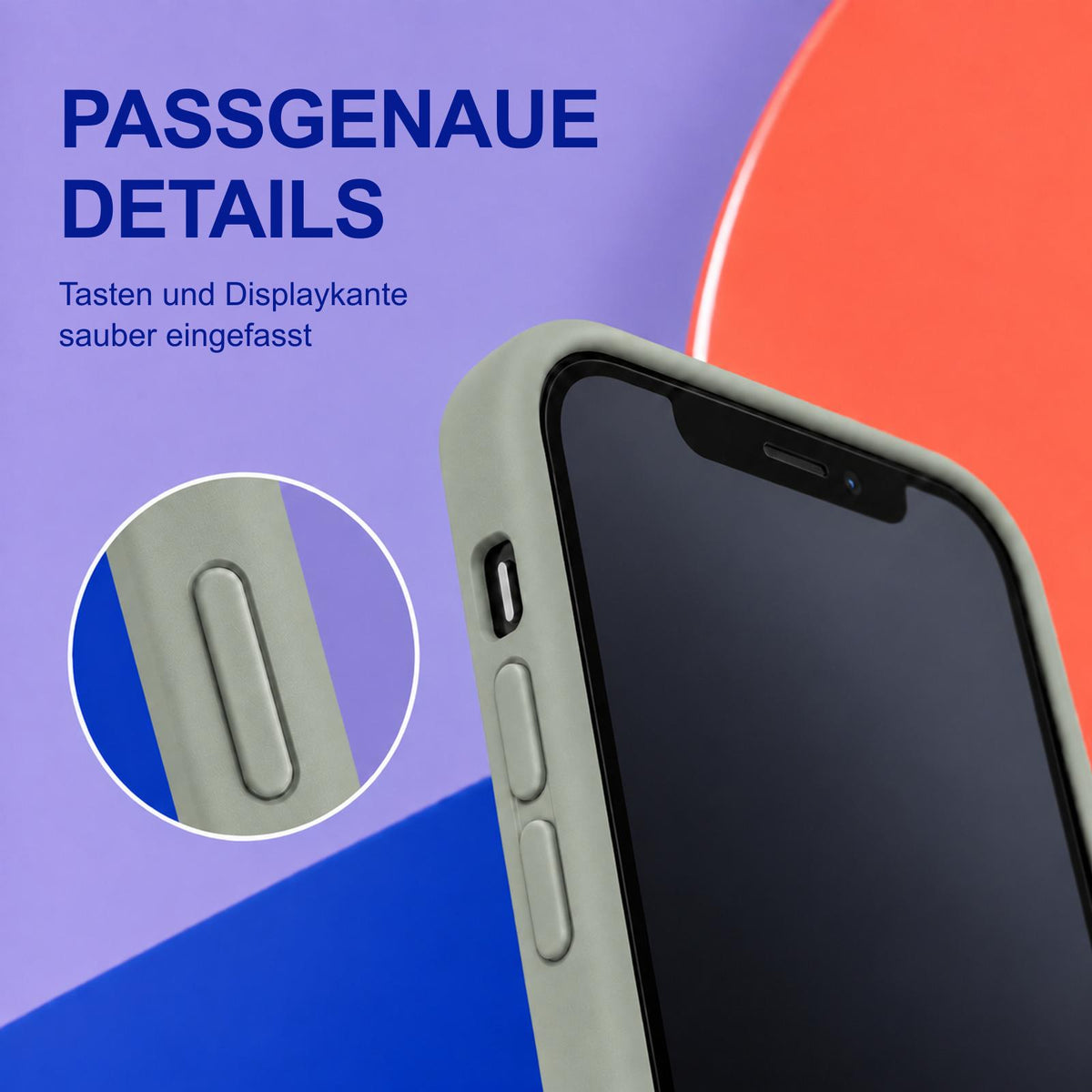 iPhone 11 Pro Max - Silikon Hülle Soft-Touch Salbei