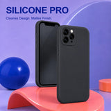 iPhone 11 Pro Max - Silikon Hülle Soft-Touch Schwarz