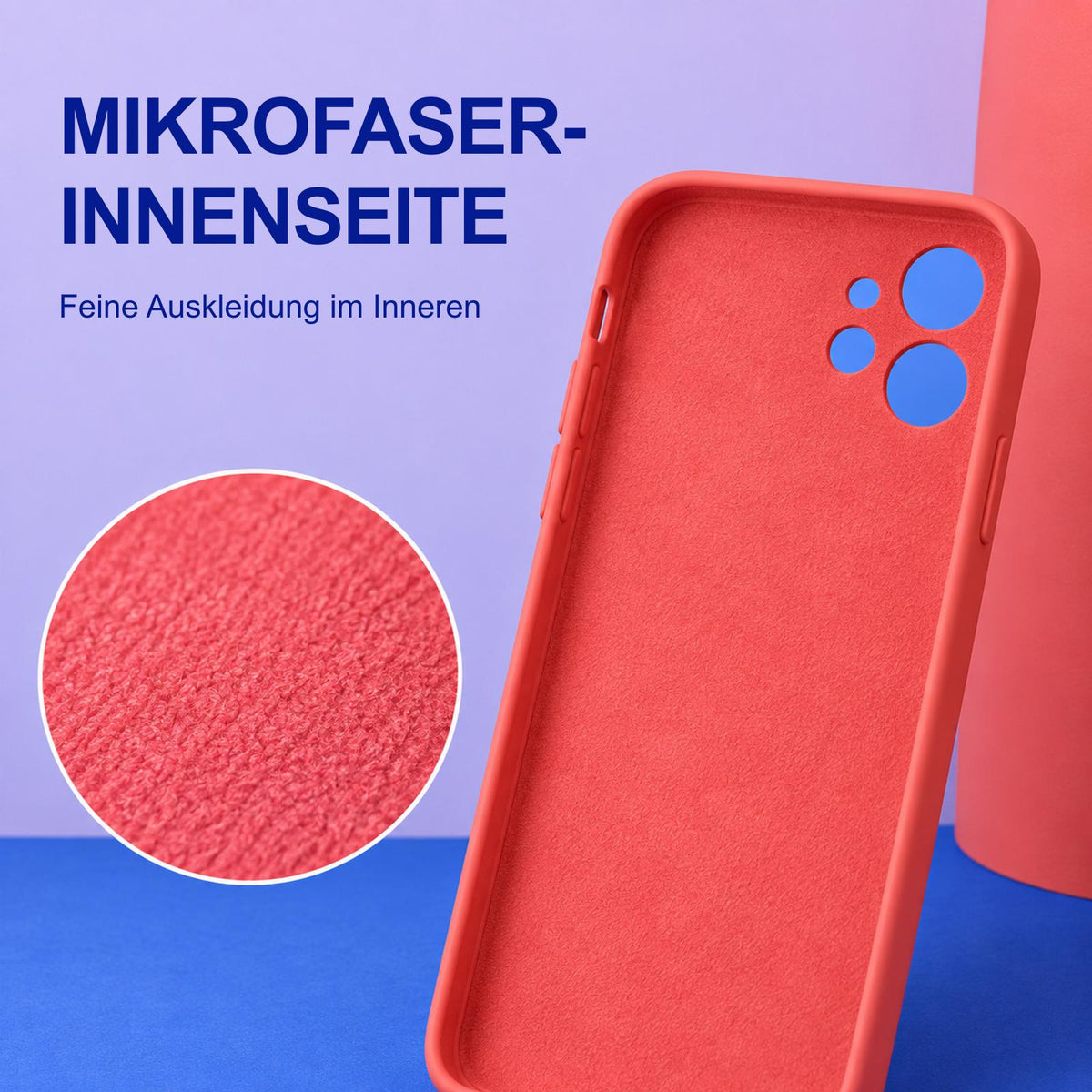 iPhone 11 - Silikon Hülle Soft-Touch Rot