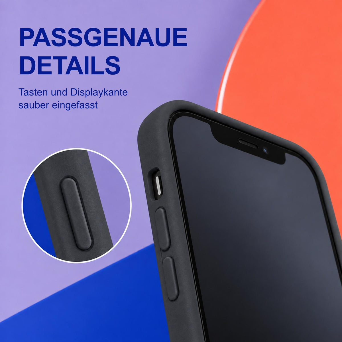 iPhone 11 - Silikon Hülle Soft-Touch Schwarz