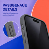 iPhone 12 Pro - Silikon Hülle Soft-Touch Anthrazit