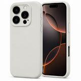 iPhone 12 Pro - Silikon Hülle Soft-Touch Antikweiß