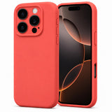 iPhone 12 Pro Max - Silikon Hülle Soft-Touch Rot