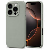 iPhone 12 Pro Max - Silikon Hülle Soft-Touch Salbei