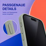 iPhone 12 Pro Max - Silikon Hülle Soft-Touch Salbei