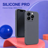 iPhone 13 Pro Max - Silikon Hülle Soft-Touch Anthrazit