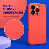 iPhone 13 Pro - Silikon Hülle Soft-Touch Rot