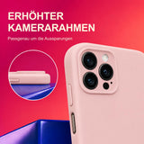 iPhone 14 Pro Max - Silikon Hülle Soft-Touch Altrosa
