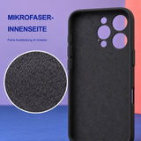 iPhone 14 Pro Max - Silikon Hülle Soft-Touch Schwarz