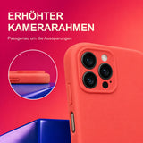 iPhone 14 Pro - Silikon Hülle Soft-Touch Rot