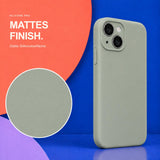 iPhone 14 - Silikon Hülle Soft-Touch Salbei