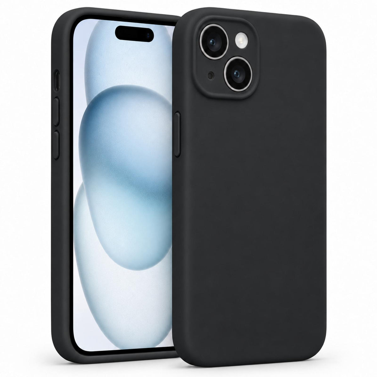 iPhone 14 - Silikon Hülle Soft-Touch Schwarz