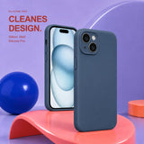 iPhone 15 - Silikon Hülle Soft-Touch Mitternachtsblau