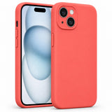 iPhone 15 - Silikon Hülle Soft-Touch Rot