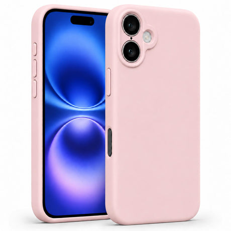 iPhone 16 - Silikon Hülle Soft-Touch Altrosa