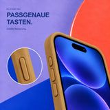 iPhone 16 - Silikon Hülle Soft-Touch Khaki / Sand