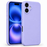 iPhone 16 - Silikon Hülle Soft-Touch Lavendel