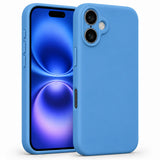 iPhone 16 - Silikon Hülle Soft-Touch Marineblau