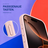 iPhone 16 Pro - Silikon Hülle Soft-Touch Altrosa