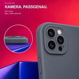 iPhone 16 Pro Max - Silikon Hülle Soft-Touch Anthrazit