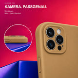 iPhone 16 Pro Max - Silikon Hülle Soft-Touch Khaki / Sand