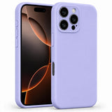 iPhone 16 Pro Max - Silikon Hülle Soft-Touch Lavendel