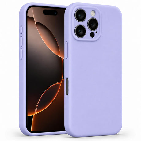 iPhone 16 Pro Max - Silikon Hülle Soft-Touch Lavendel