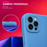 iPhone 16 Pro - Silikon Hülle Soft-Touch Marineblau