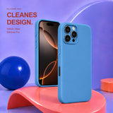 iPhone 16 Pro - Silikon Hülle Soft-Touch Marineblau