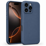iPhone 16 Pro Max - Silikon Hülle Soft-Touch Mitternachtsblau