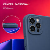 iPhone 16 Pro Max - Silikon Hülle Soft-Touch Mitternachtsblau
