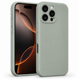 iPhone 16 Pro - Silikon Hülle Soft-Touch Salbei