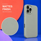 iPhone 16 Pro Max - Silikon Hülle Soft-Touch Salbei